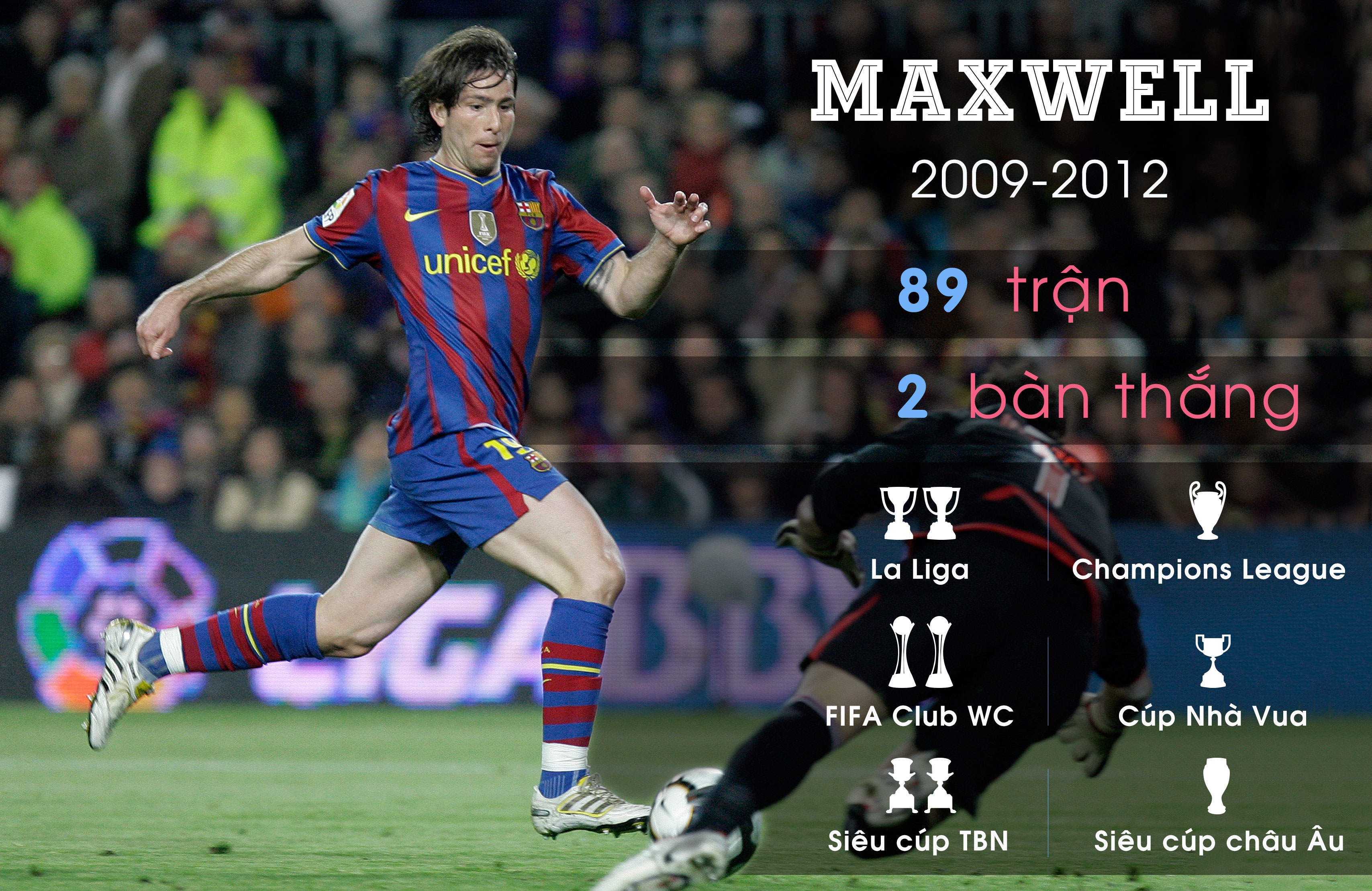 ngoi sao Brazil tung khoac ao Barca anh 9