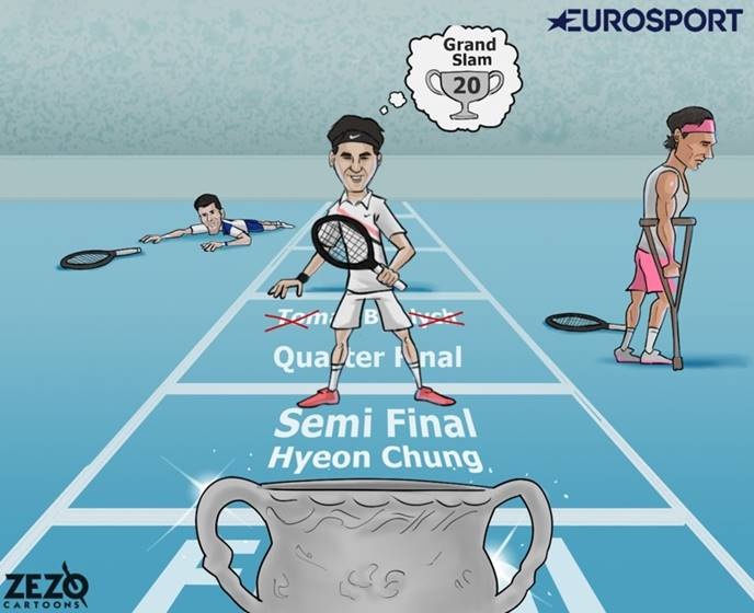 Federer doi dau tai nang tre Han Quoc anh 10