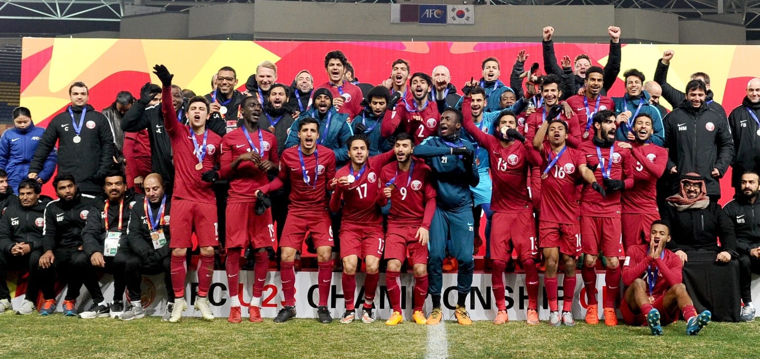 U23 Qatar vs U23 Hàn Quốc ảnh 2 U23 Qatar vs U23 Han Quoc anh 2