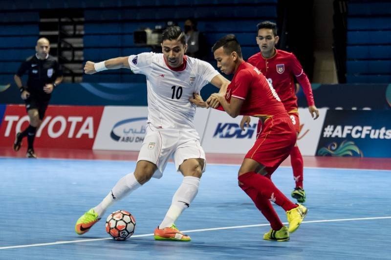 Myanmar thua 0-14 anh 8