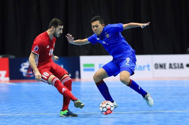 Myanmar thua 0-14 anh 5