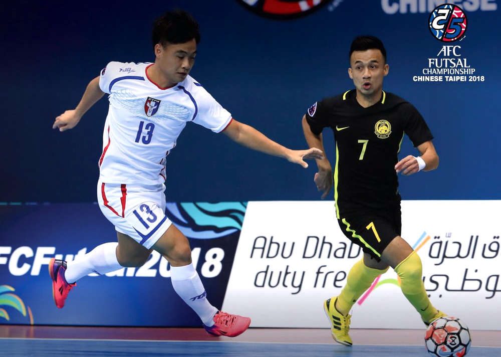 Tuyen futsal Malaysia bat ngo thua 4-5 truoc Dai Loan (Trung Quoc) hinh anh
