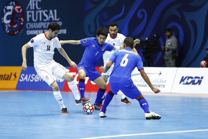 Futsal Thai Lan tan vo giac mo vang anh 1