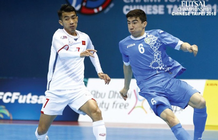 Highlights futsal: Viet Nam 1-3 Uzbekistan hinh anh