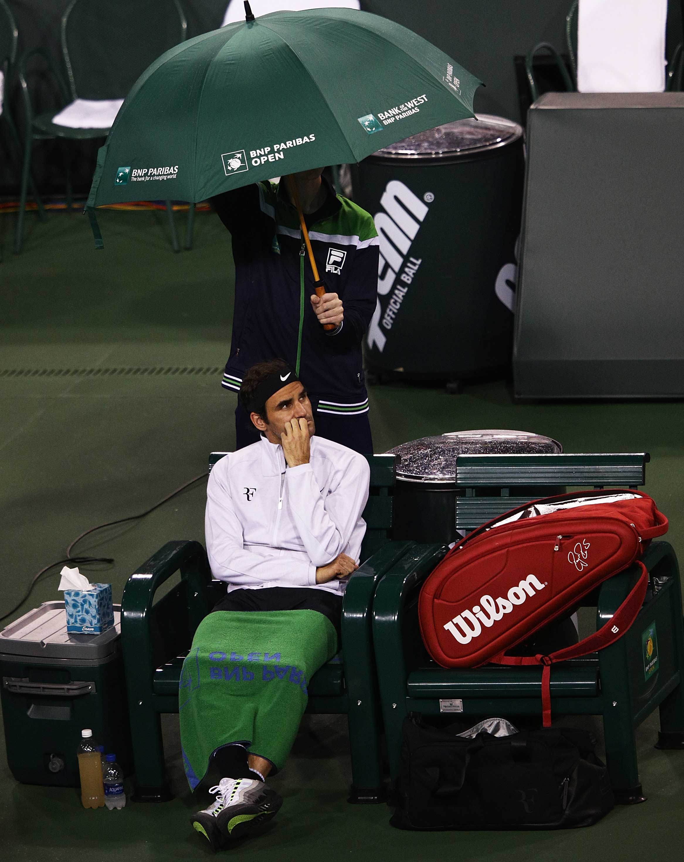 Tran dau cua Federer keo dai 2 ngay anh 8