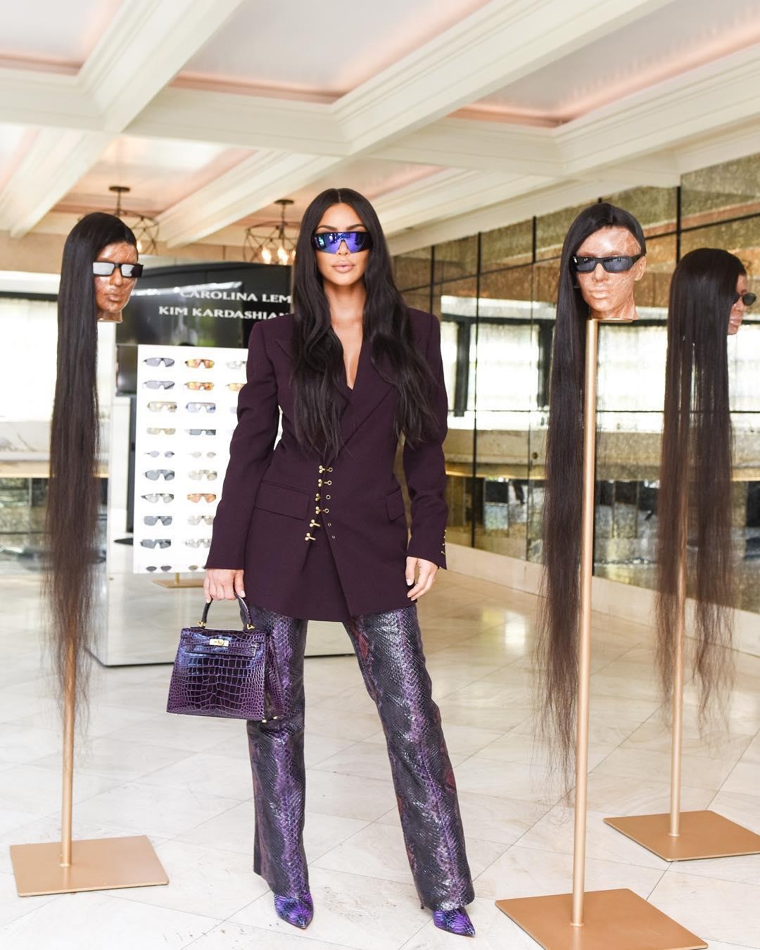 Kim Kadashian lam mat na giong het minh anh 1