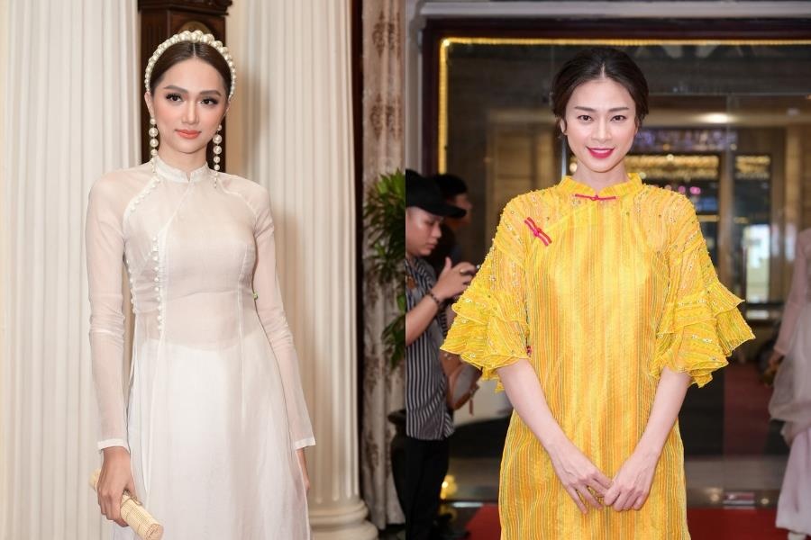 Dan sao Viet hoa thanh co Tam tren tham do show NTK Thuy Nguyen hinh anh