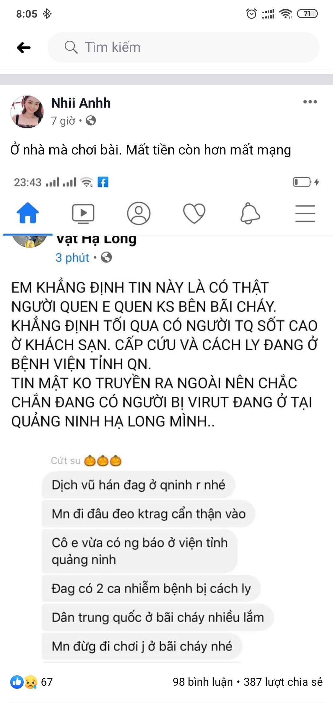 Bac tin 2 khach Trung Quoc bi nhiem virus corona tai Quang Ninh anh 1