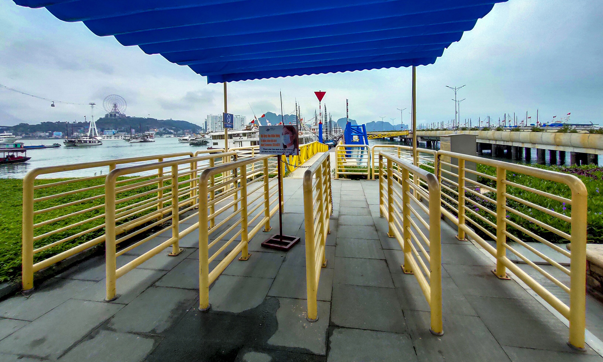 Ha Long vang ve trong ngay dau dung don khach chong Covid-19 anh 7