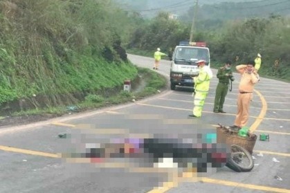 Truy tim phuong tien lien quan vu tai nan lam 1 nguoi chet hinh anh