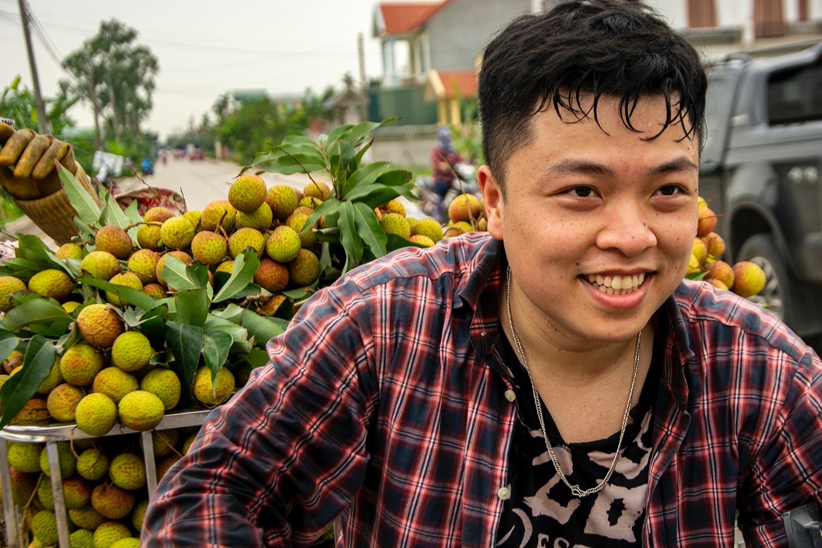 Tat bat ben trong vuon vai chin som hinh anh