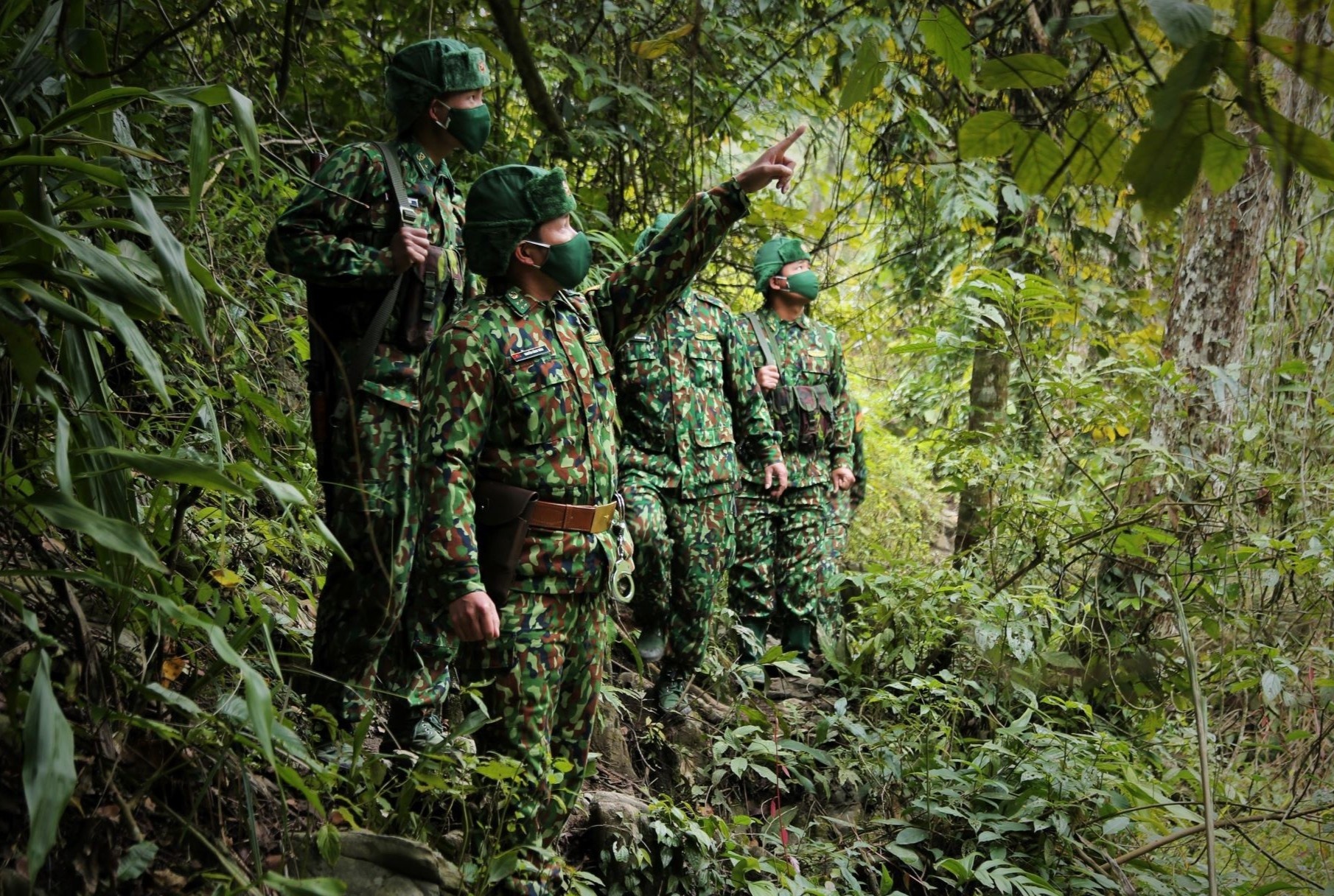 Mong Cai cam tau thuyen hoat dong tren song bien gioi hinh anh