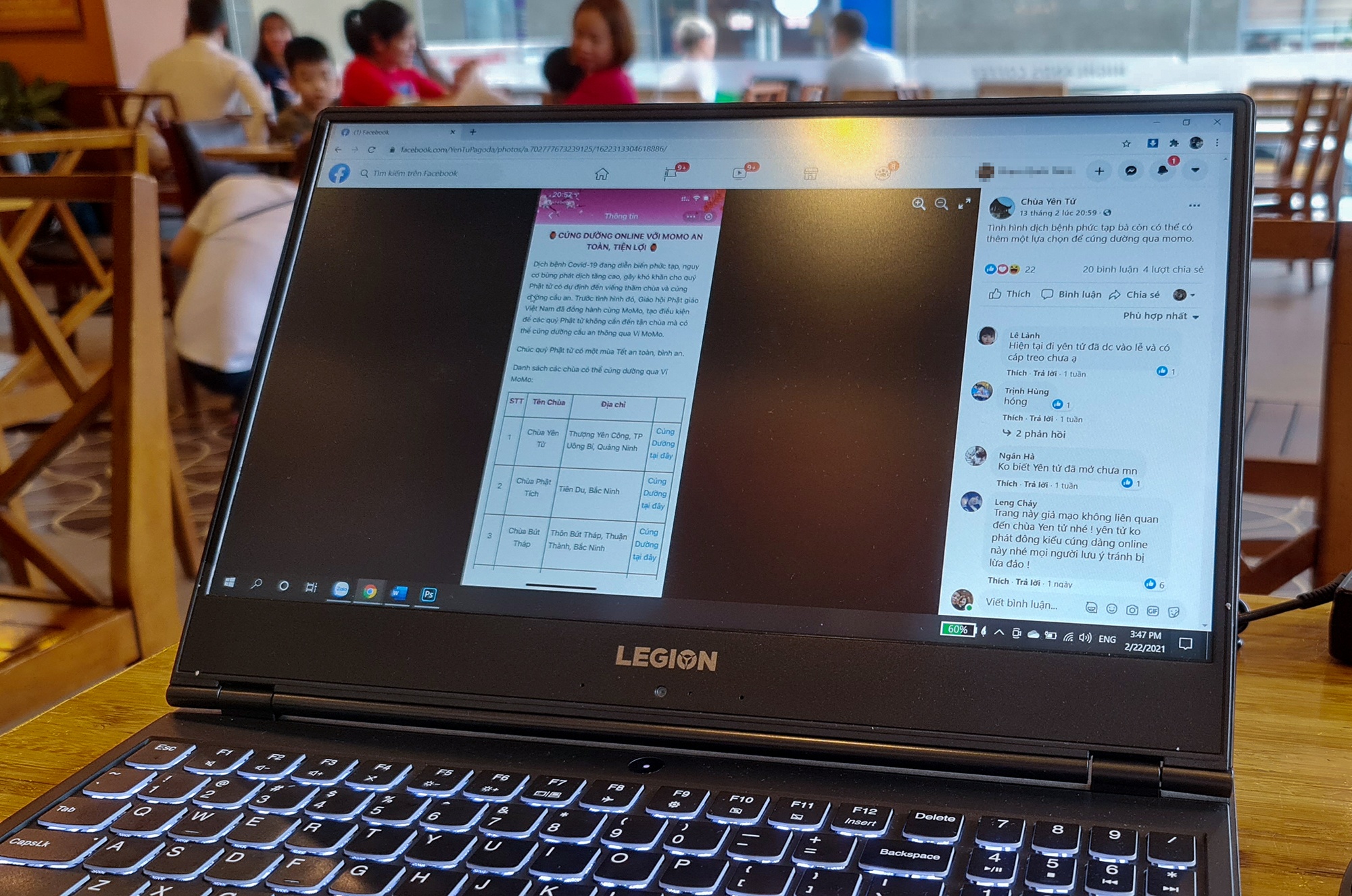 Trang gia mao chua Yen Tu keu goi cung duong qua vi dien tu hinh anh