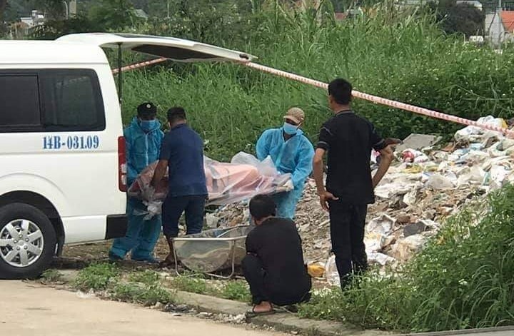 Nam thanh nien tu vong gan bai rac hinh anh