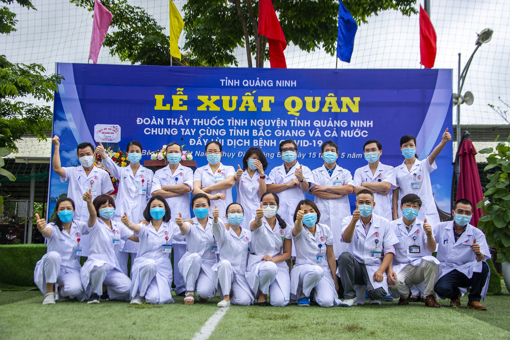 200 'chiến binh áo trắng' của Quảng Ninh lên đường chống dịch Covid-19 ảnh 3 200 'chien binh ao trang' cua Quang Ninh len duong chong dich Covid-19 anh 3