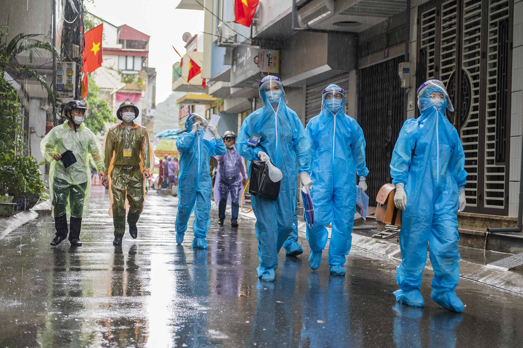 dien tap,  Quang Ninh,  Ha Long,  nCoV,  dich Covid-19,  Covid-19 anh 5