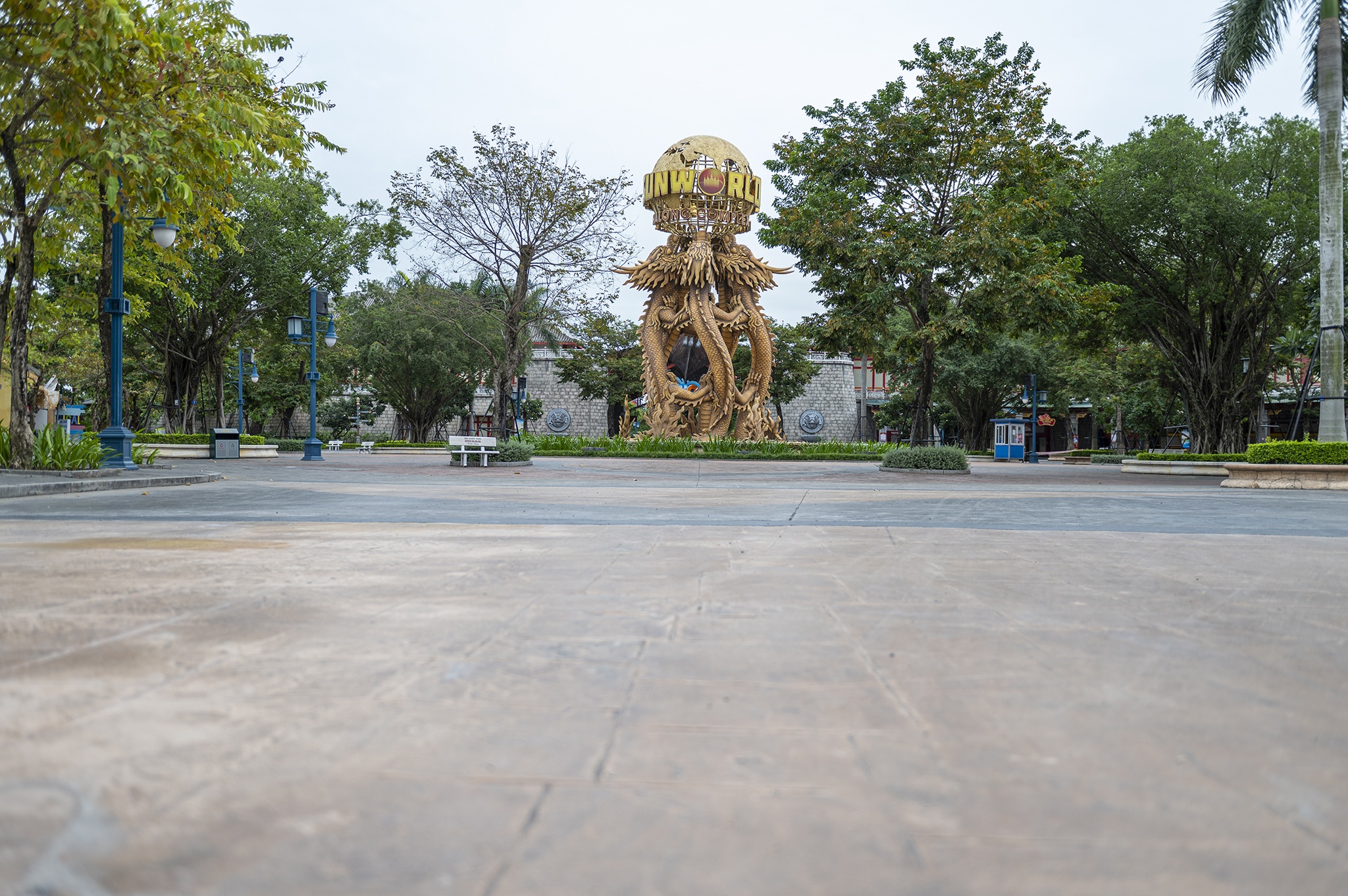 Khu du lich,  Khu du lich Bai Chay,  Khu du lich Ha Long,  Quang Ninh,  Ha Long,  du lich,  khach du lich,  du khach,  dich Covid-19,  Covid-19 anh 8