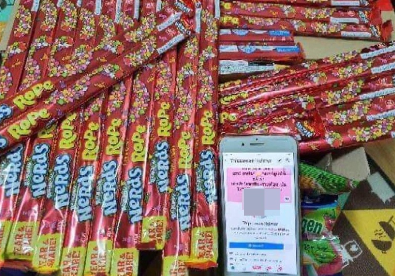 13 hoc sinh duong tinh voi ma tuy sau khi an keo khong ro nguon goc hinh anh