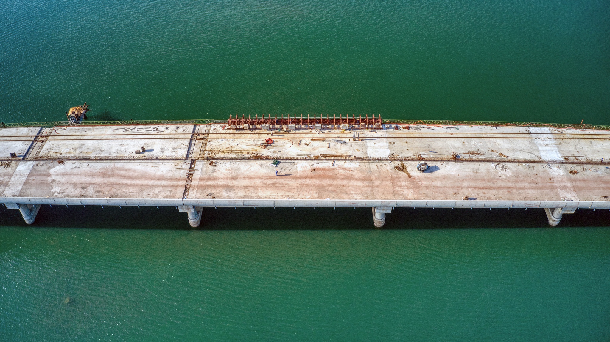 Quang Ninh,  cau Van Tien,  Cao toc,  cao toc Van Don - Mong Cai,  cao toc Van Don - Tien Yen,  hop long,  du an,  cau,  cau vuot bien anh 2