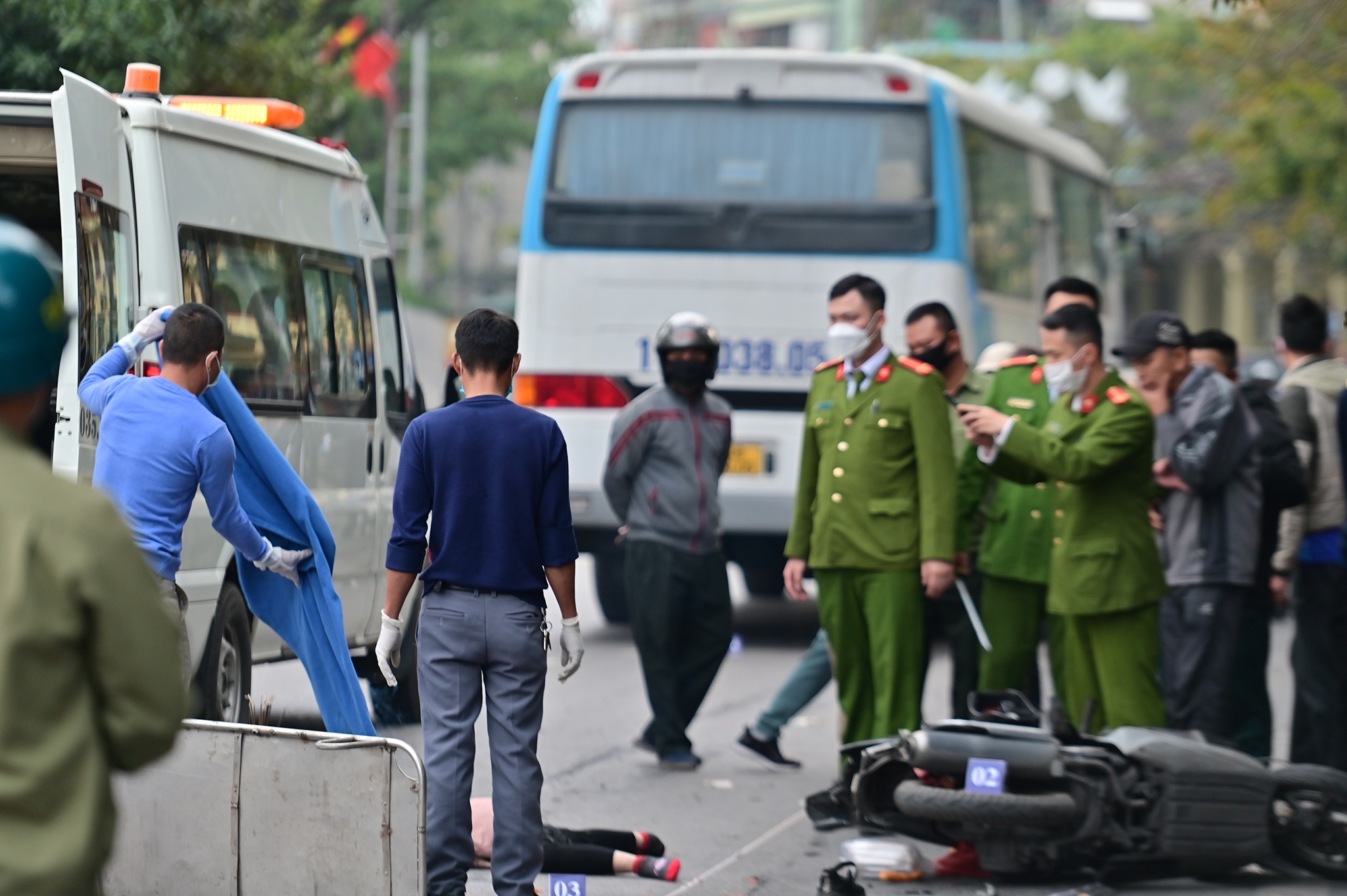 Quang Ninh,  Cam Pha,  Cua Ong,  Tai nan giao thong,  tai nan anh 1
