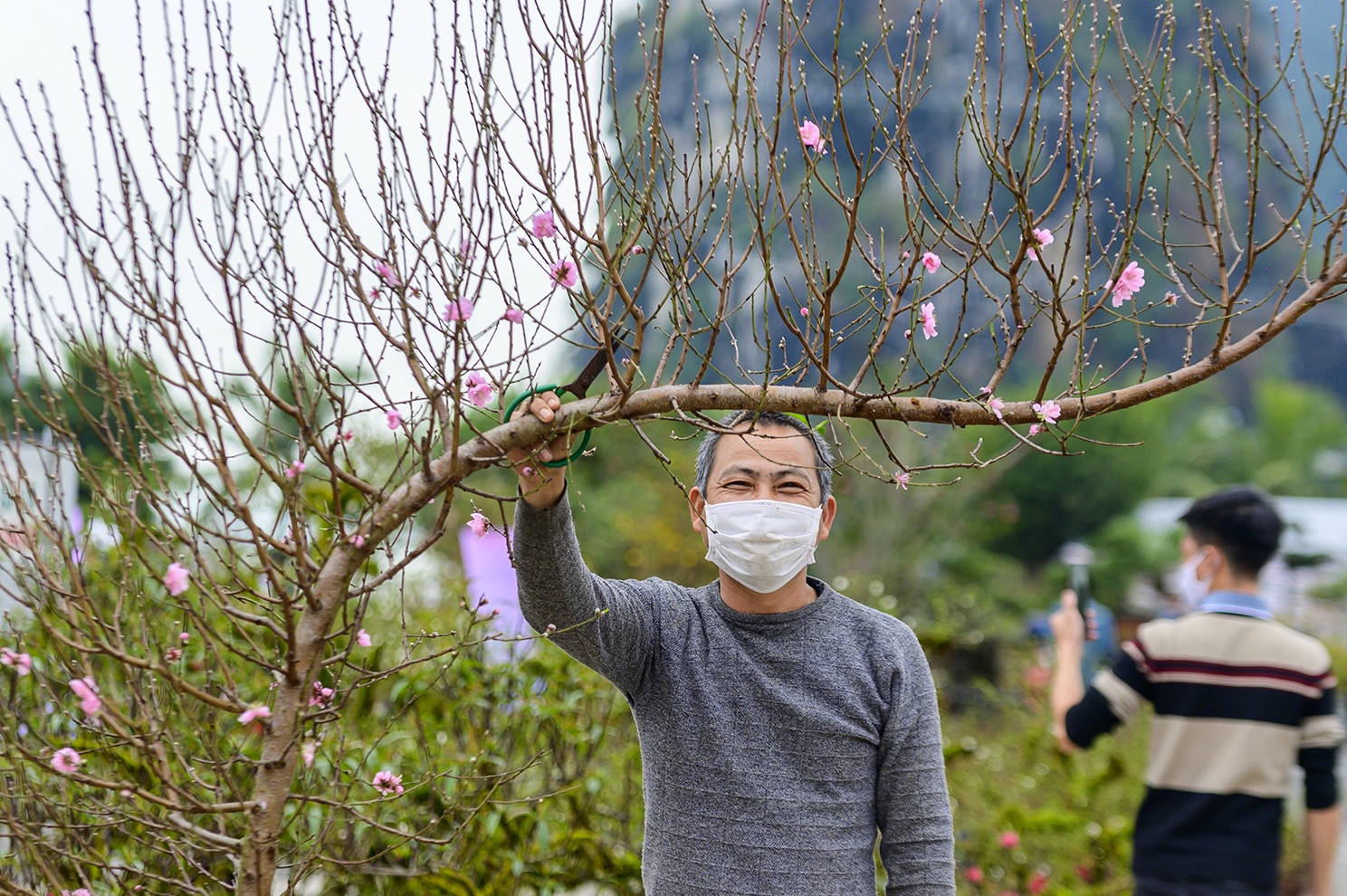 Tieu thuong o at dua dao ve Ha Long ban Tet hinh anh