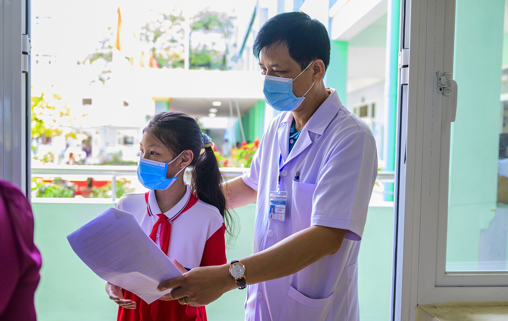 tiem vaccine,  vaccine,  vaccine ngua Covid-19,  Quang Ninh,  tre 5-11 tuoi,  Bo Y te anh 9