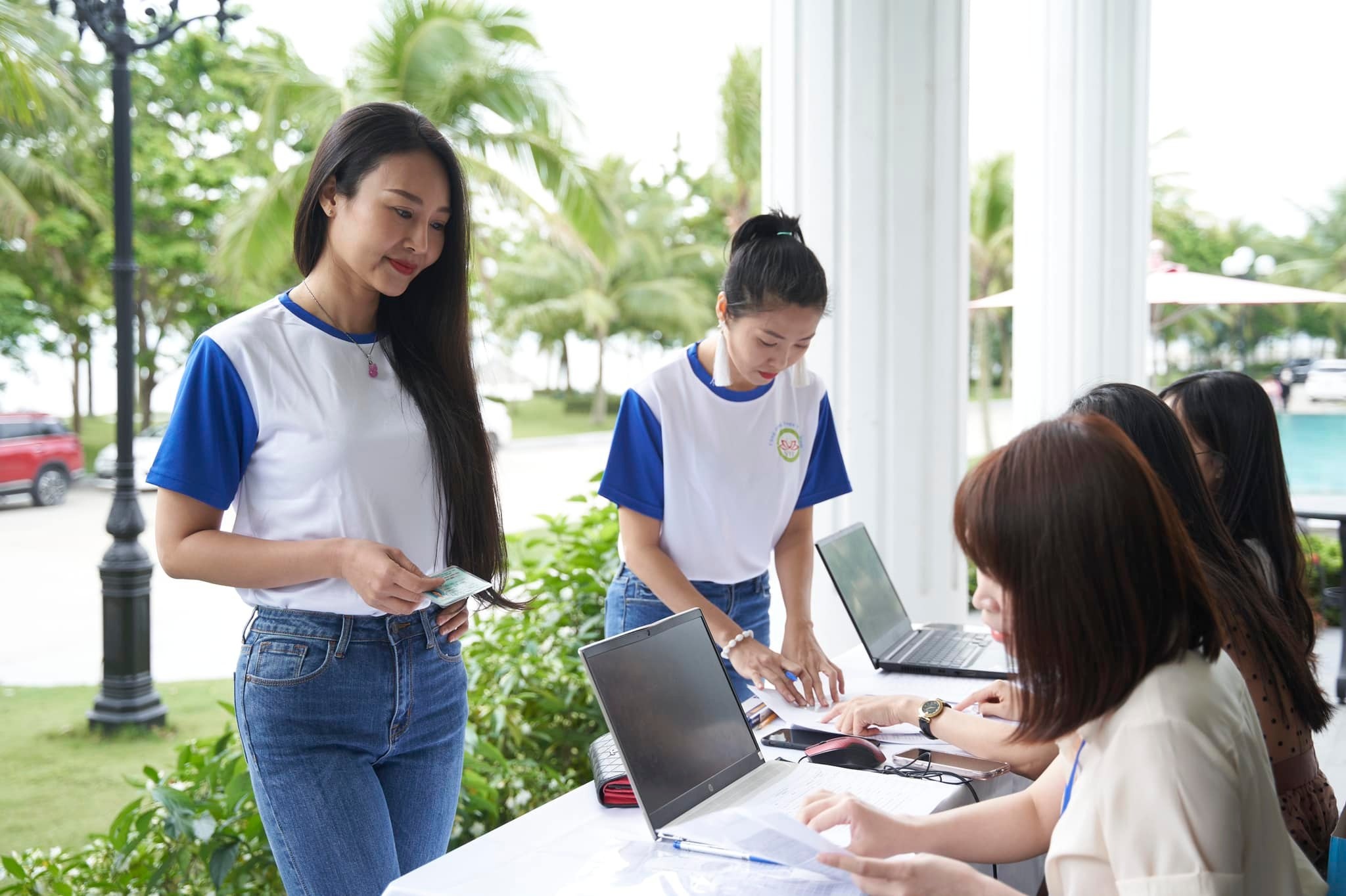 Chua duoc phe duyet da to chuc ban ket Miss Yoga o Quang Ninh hinh anh