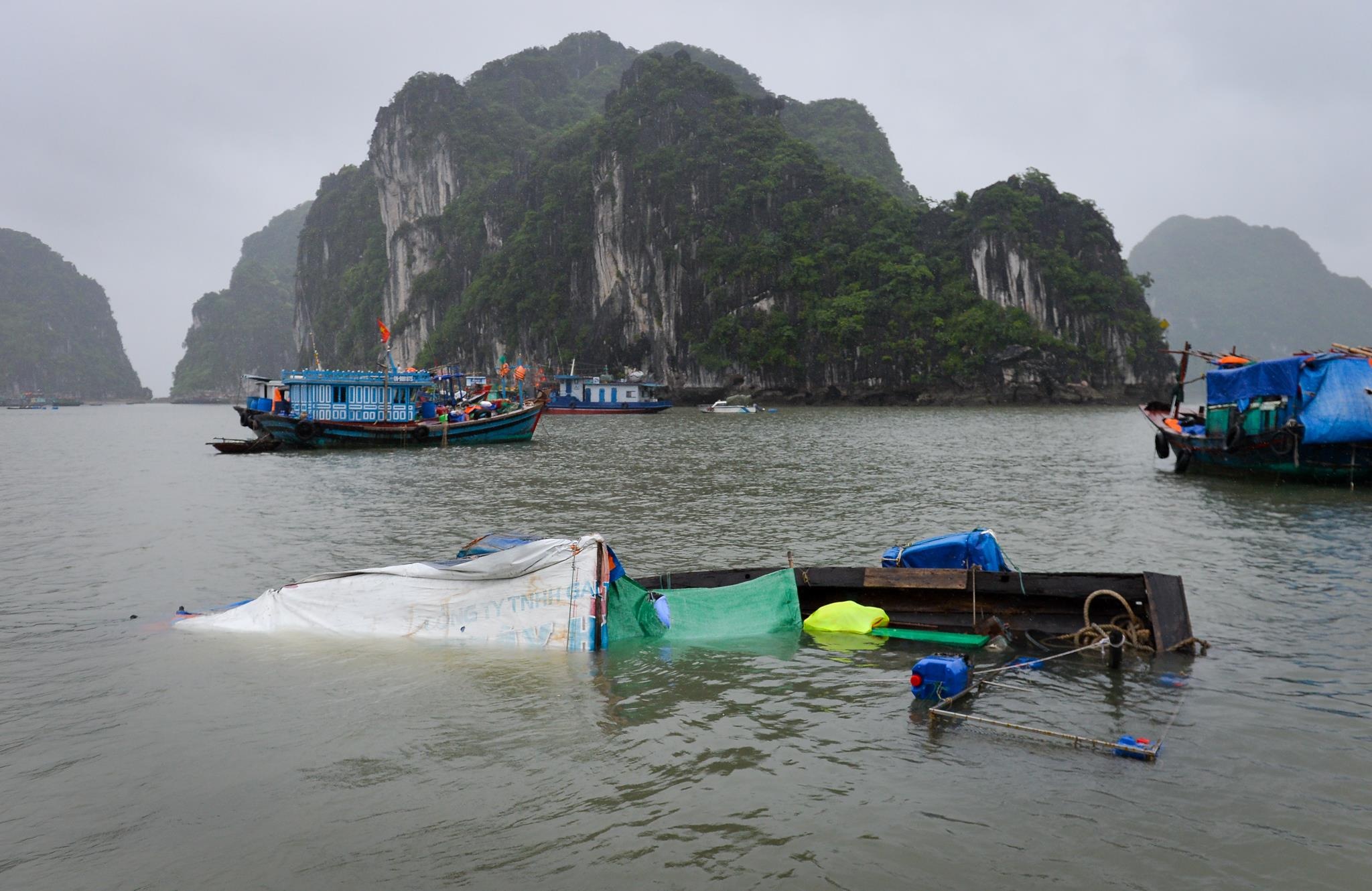 Quang Ninh, Hai Phong keu goi tau bien vao bo tranh bao Chaba hinh anh