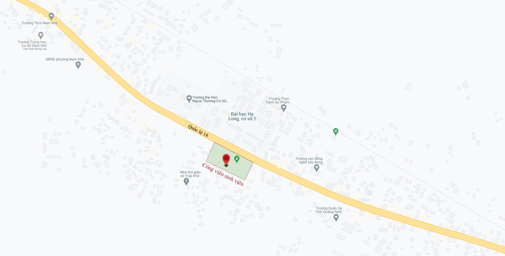 Cong vien o Uong Bi bo hoang anh 15