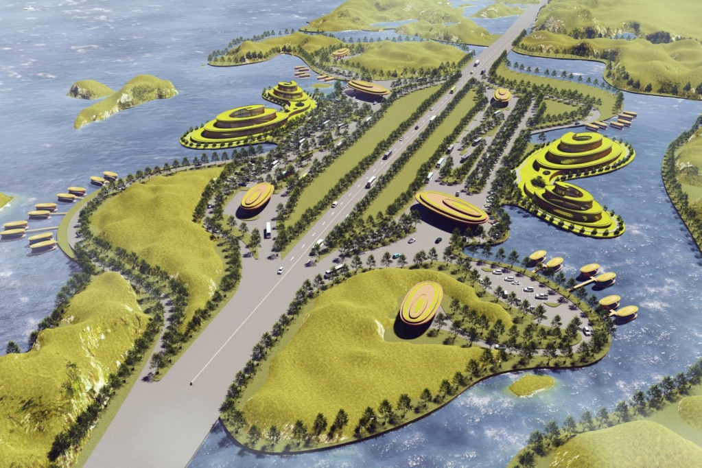 Quang Ninh lam tram dung nghi 5 sao tren cao toc dai gan 200 km hinh anh