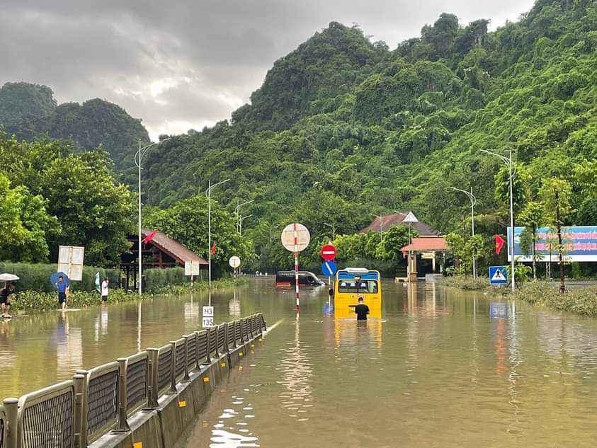 mua lu o Quang Ninh anh 4