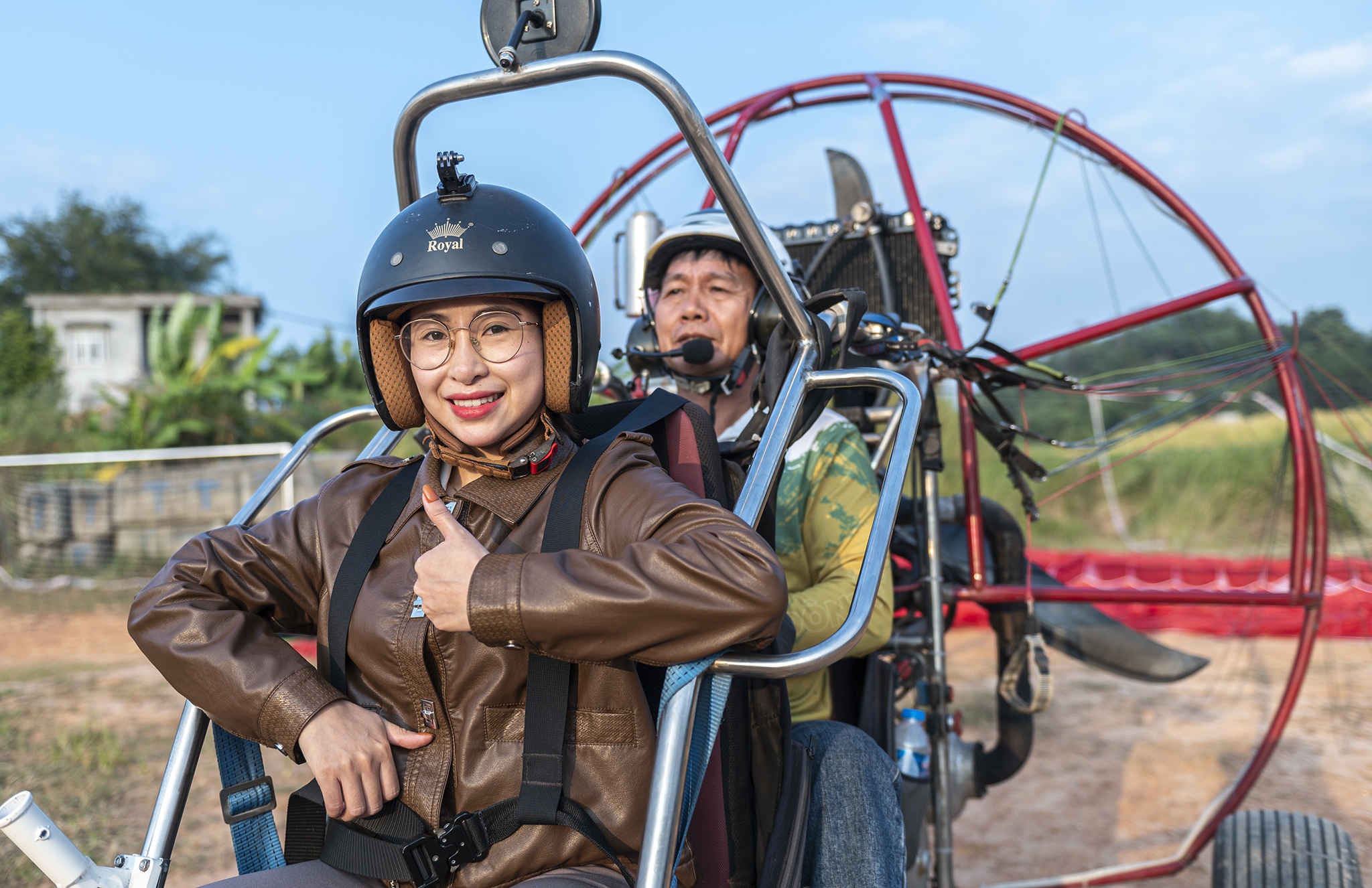 Trai nghiem ngam mua lua vang Binh Lieu bang du luon hinh anh