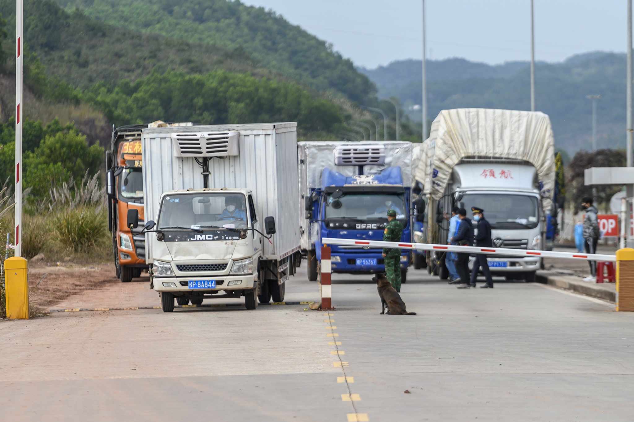 Dung xet nghiem hang hoa qua cua khau Mong Cai hinh anh