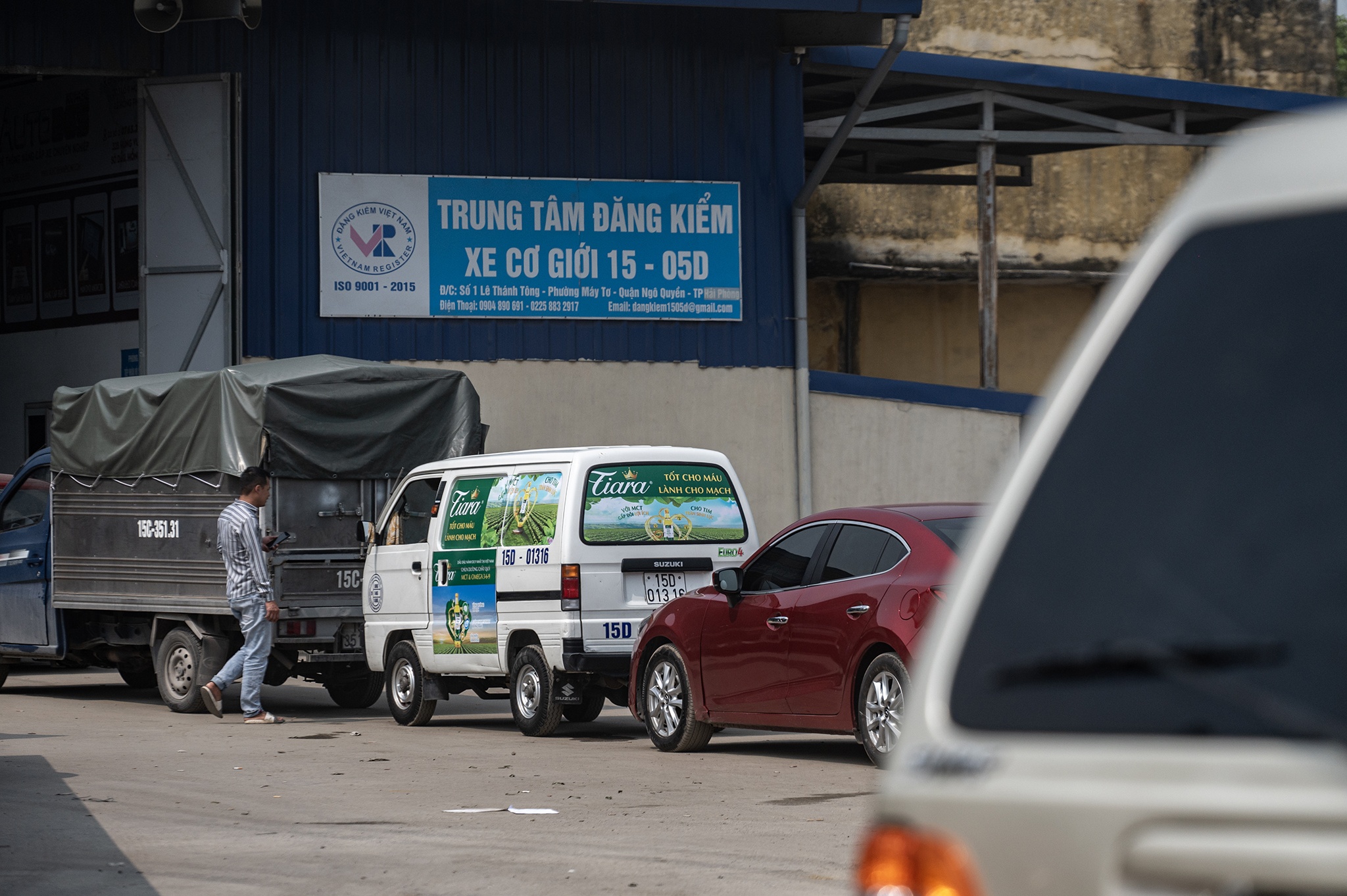 De nghi dieu tra sai pham tai tram dang kiem o Hai Phong hinh anh