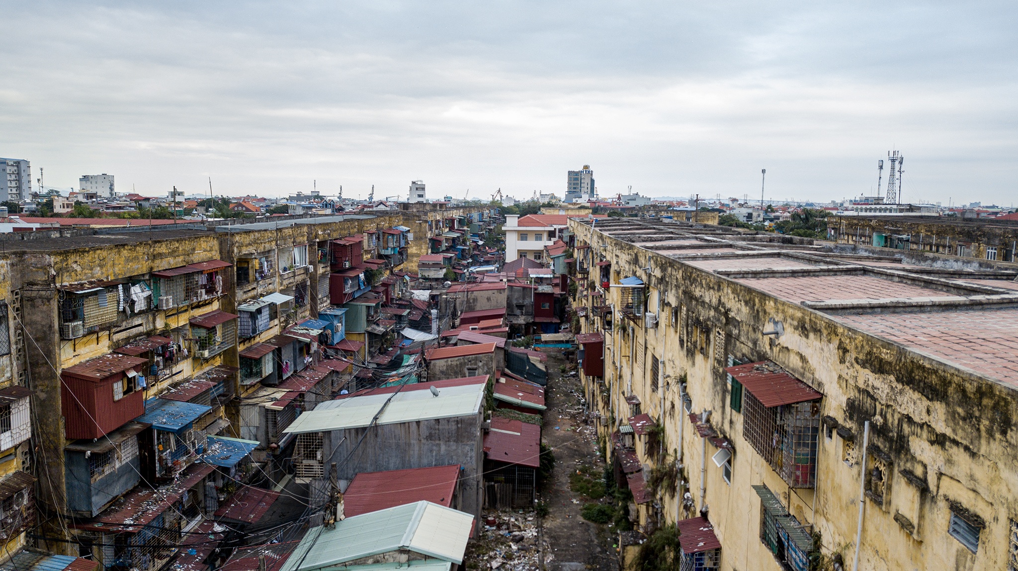 Hai Phong dung xay dung moi khu chung cu Van My hinh anh