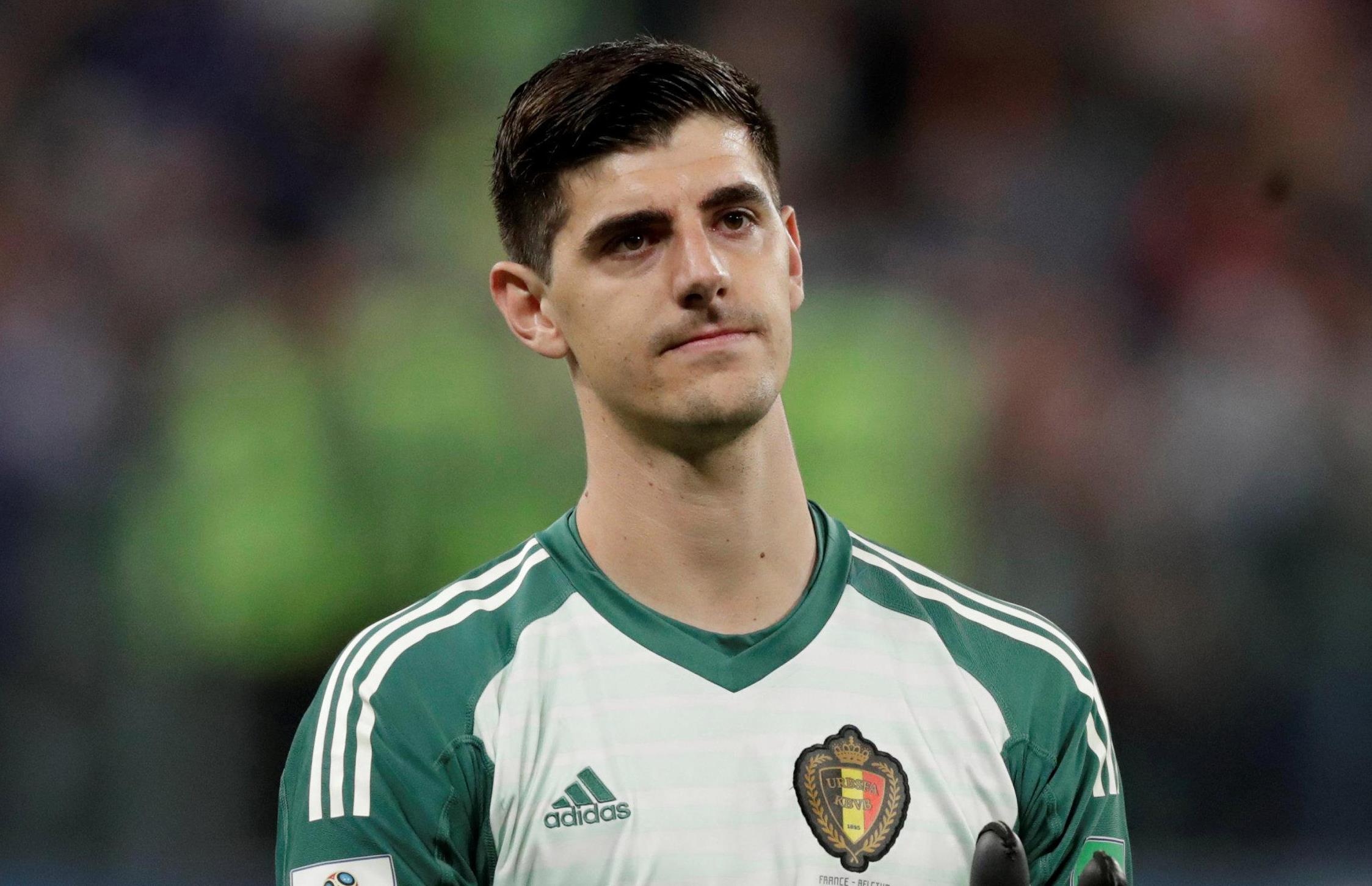 Courtois khong tap cung dong doi tai tuyen Bi hinh anh