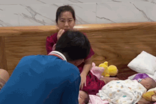 Bo me chong 'chong mat' vi 4 nang dau lien tiep sinh con hinh anh