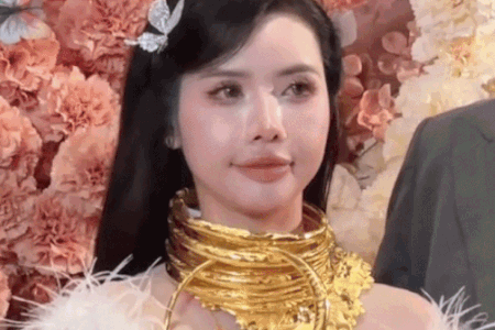 Co dau deo 20 cay vang nang triu co, nhan cua hoi mon suot 40 phut hinh anh