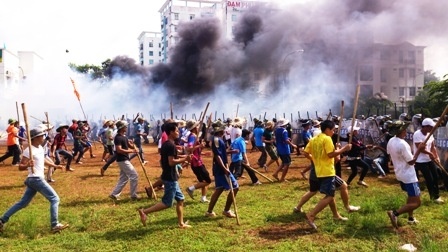 Hang nghin nguoi dien tap chong bao dong tai Vung Tau hinh anh
