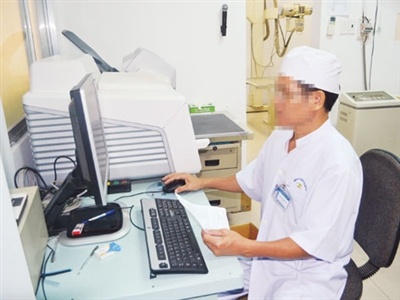 Ky thuat vien chan benh thay bac si o Sai Gon hinh anh