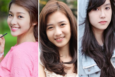 Nhung hot girl Viet co guong mat dep khong ti vet hinh anh