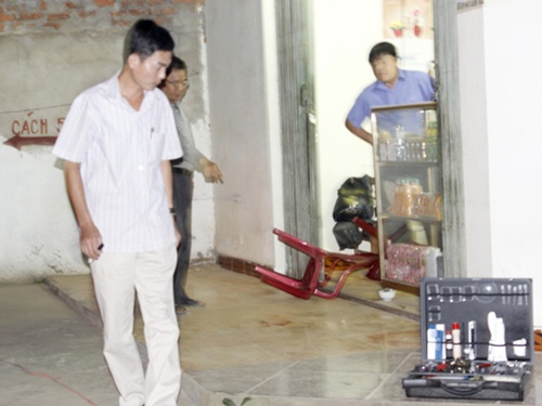 Hai me con bi dam trong thuong ngay trong nha hinh anh