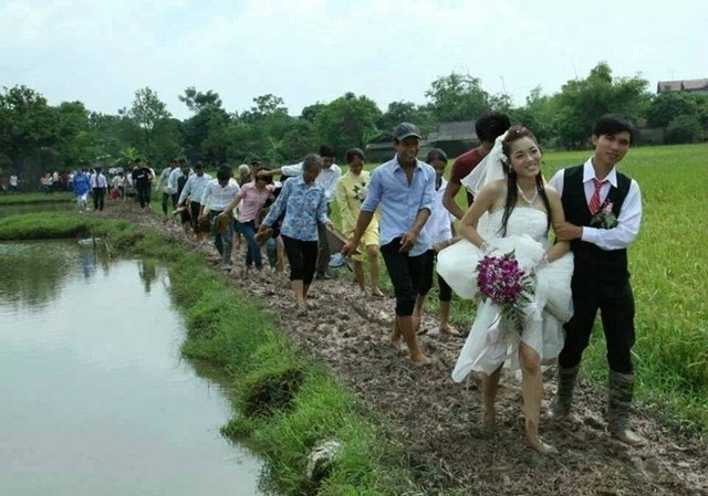 Xon xao vi co dau chu re loi bun trong ngay cuoi hinh anh