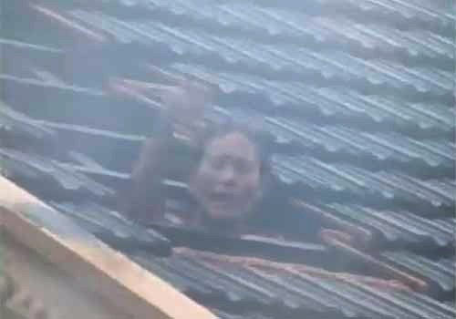 Clip nguoi Quang Binh keu cuu giua lu lut hinh anh