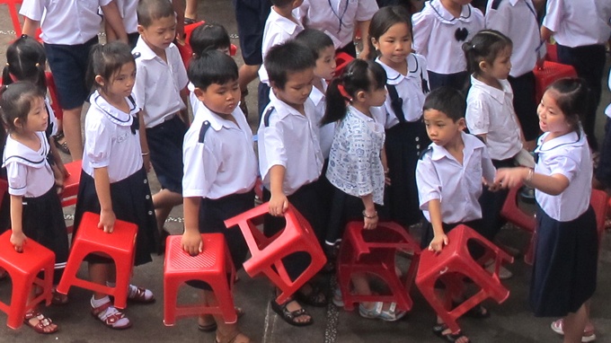 O truong tieu hoc dong nhat TP.HCM hinh anh