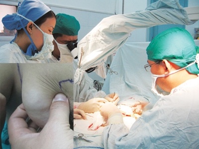 Thu nhap nua ty cua 'nghe tay trai' phau thuat tham my hinh anh