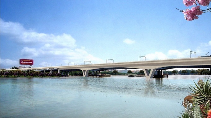 Chuan bi xay dung cau Sai Gon tuyen metro so 1 hinh anh