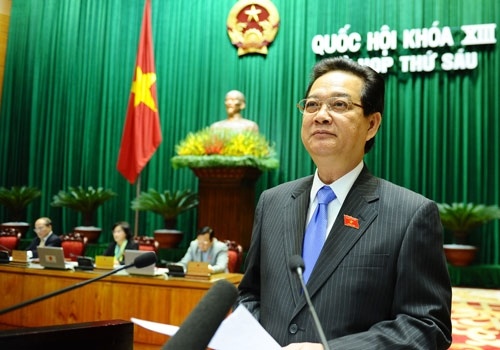 Truoc gio mien nhiem, PTT Nguyen Thien Nhan khong phat bieu hinh anh