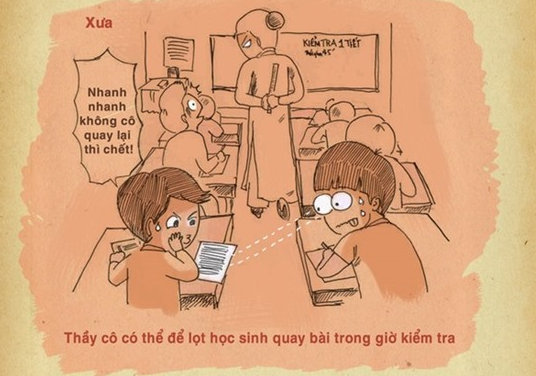 Nhung khac biet thu vi giua thay co xua va nay hinh anh