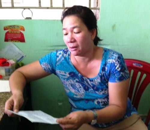 Buc thu trai long cua me em be bi bao mau hanh ha hinh anh